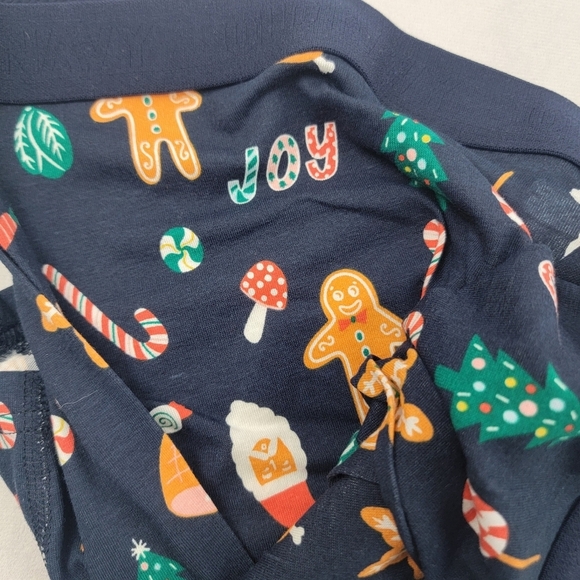 NWT Old Navy Christmas boxer briefs Gingerbread Ham Joy Tree Candy XXL - Picture 2 of 4